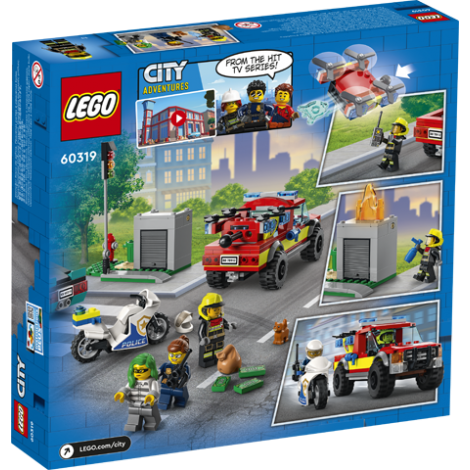 LEGO City 60319 Akcja strażacka i policyjny pościg - 2